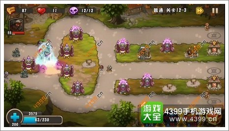城堡突袭2第12-3关冰冻BOSS2