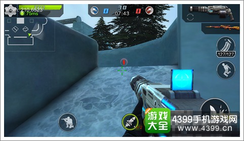 全民突击自由移动5V5雪地地图详解 霰弹枪有奇效