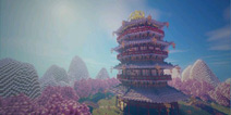 我的世界优秀作品 雷峰塔