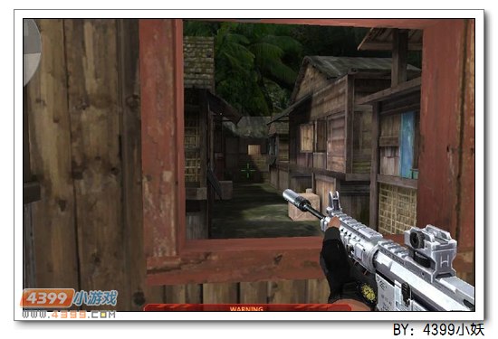 4399生死狙击寂静的山林小寨解析