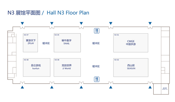 2015ChinaJoy展位图