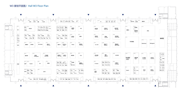 2015ChinaJoy B To B综合商务展示区展位图