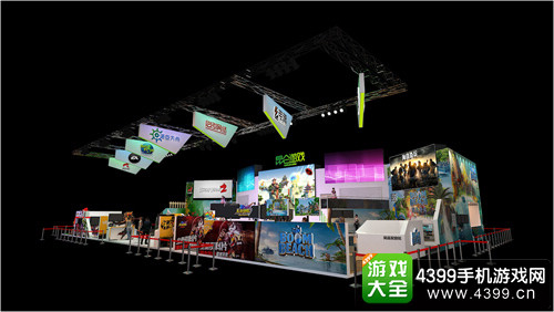 昆仑游戏CJ展台曝光