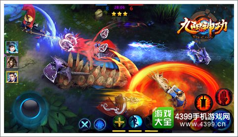 《九阳神功》手游操作再升级 虚拟摇杆随心所欲