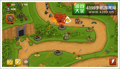 阅兵大作战第二关经典保卫第4波
