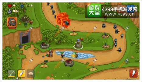阅兵大作战第二关高级保卫第4波