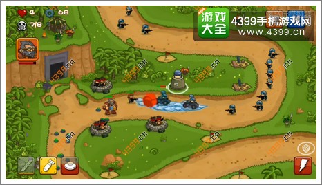 阅兵大作战第二关高级保卫第7波