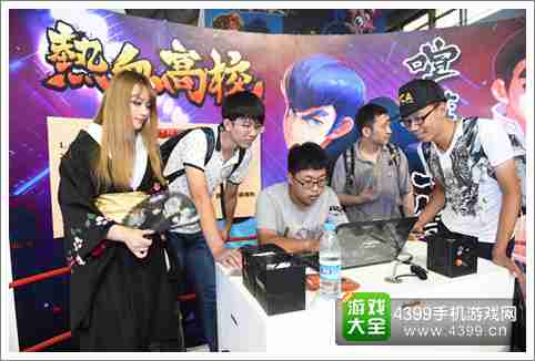 万人封测报名 《热血高校》亮相ChinaJoy