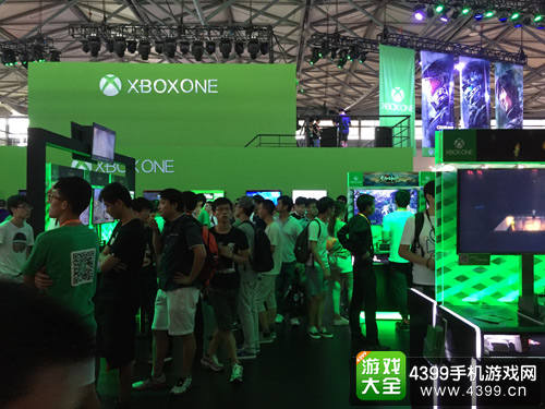 XBOX展台试玩区