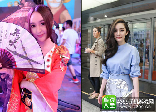 中手游ShowGirl撞脸杨幂