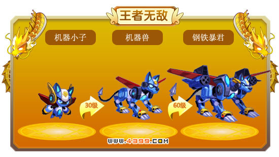 龙斗士钢铁暴君技能表 钢铁暴君图鉴