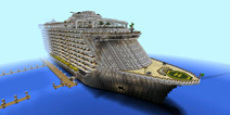 我的世界手机版轮船存档 Oasis of the Seas
