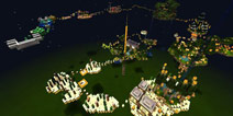 minecraftpe跑酷存档 叫我菜鸟MINE跑酷2