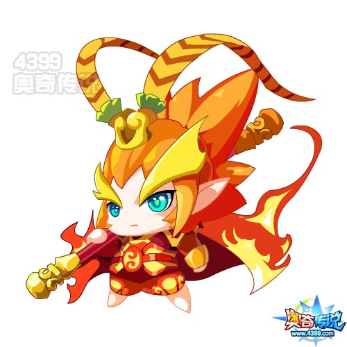 奥奇传说火猴王图片 高清大图