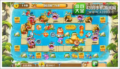 熊出没之保卫家园2第2-7关二星找出隐藏的防御塔