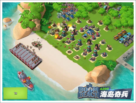 海岛奇兵防御布局