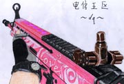 生死狙击玩家手绘—浪漫SCAR七夕