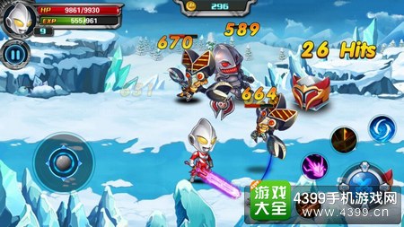热血奥特曼战斗
