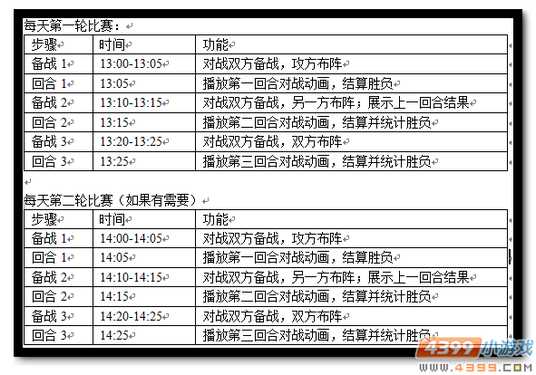 魔神世纪天王赛比赛规则
