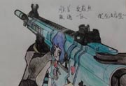 生死狙击玩家手绘—HK16爱丽丝出击