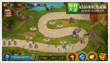 城堡突袭2第2-3关第八波