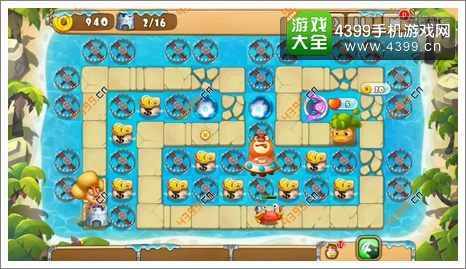 熊出没之保卫家园2第7-1关开始拆障碍物