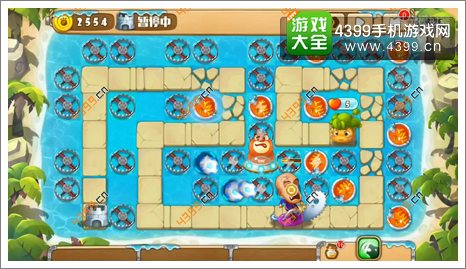 熊出没之保卫家园2第7-1关转换防御塔