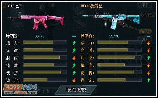 4399生死狙击SCAR七夕使用心得
