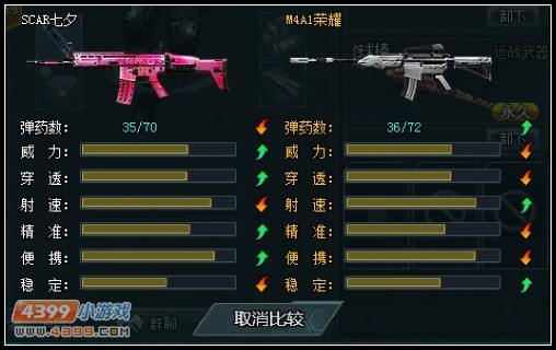 4399生死狙击SCAR七夕使用心得