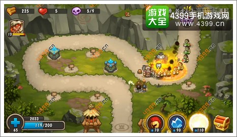 城堡突袭2第3-3关第4波
