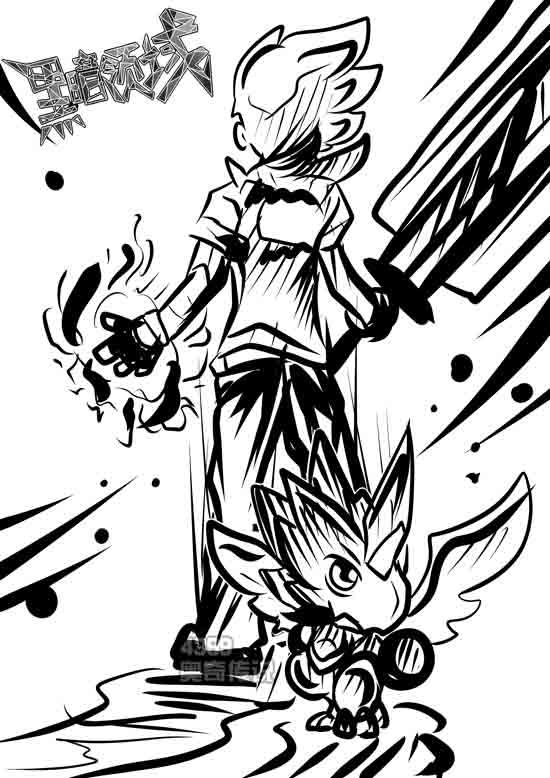 奥奇传说凉风漫画小说黑暗领域即将问世 预告1