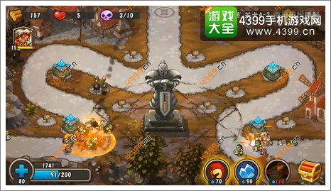 城堡突袭2第4-3关第3波