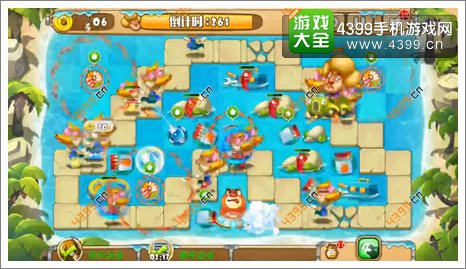 熊出没之保卫家园2第3-7关二星拆障碍物