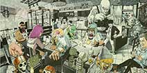 部落冲突皮卡咖啡店漫画欣赏