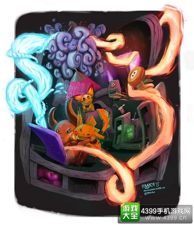 口袋妖怪插画