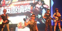 全民枪战2(枪友嘉年华)精英邀请赛现最壕战队 疑似6s plus真机玩比赛