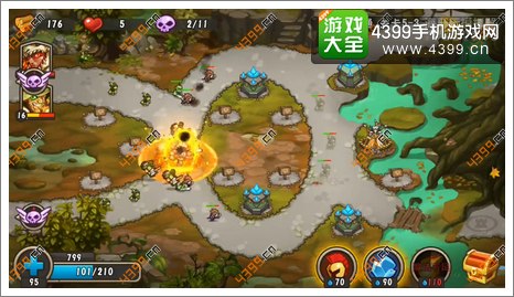 城堡突袭2第5-3关第2波