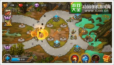 城堡突袭2第5-3关第3波