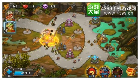 城堡突袭2第5-3关第7波