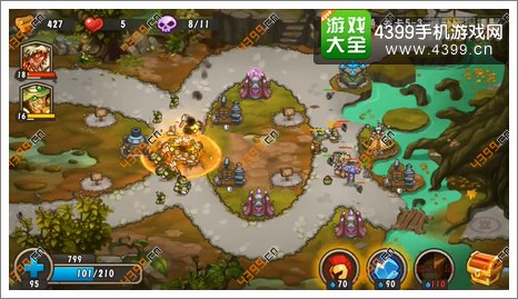 城堡突袭2第5-3关第8波