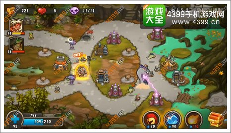 城堡突袭2第5-3关第11波