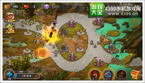 城堡突袭2第5-3关第11波技能