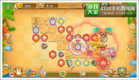 果宝特攻夏日大作战第12关第6波