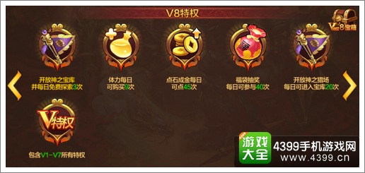 全民斗战神VIP特权