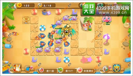 果宝特攻夏日大作战第15关第3波