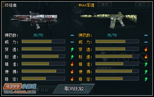 4399生死狙击终结者个人武器心得