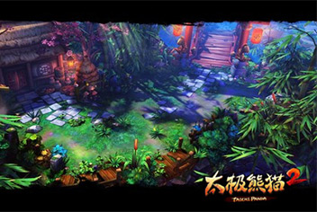 《太极熊猫2》世界场景展示 东方幻想视觉冒险