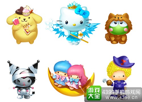 Hello Kitty快乐消清凉画风