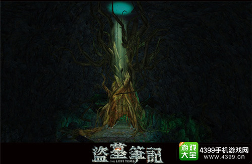 国内首款融合性3D动作手游《盗墓笔记S》九头蛇柏场景远景图2