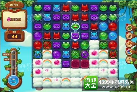 开心消消乐179关三星攻略